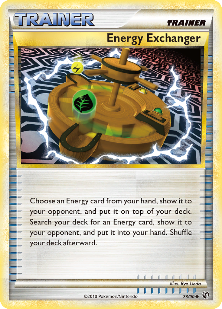 Energy Exchanger (73/90) [HeartGold & SoulSilver: Undaunted] | Dragon's Lair Comics and Fantasy Houston TX