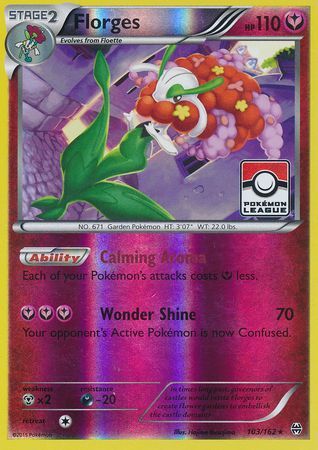 Florges (103/162) (League Promo) [XY: BREAKthrough] | Dragon's Lair Comics and Fantasy Houston TX