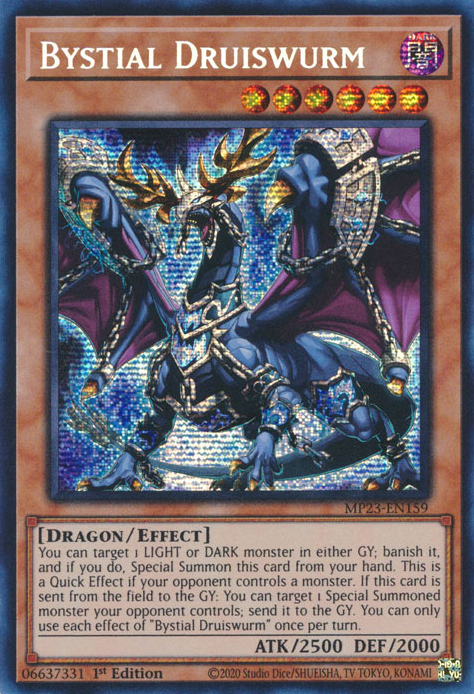 Bystial Druiswurm [MP23-EN159] Prismatic Secret Rare | Dragon's Lair Comics and Fantasy Houston TX