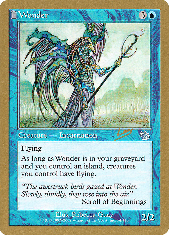 Wonder (Raphael Levy) [World Championship Decks 2002] | Dragon's Lair Comics and Fantasy Houston TX