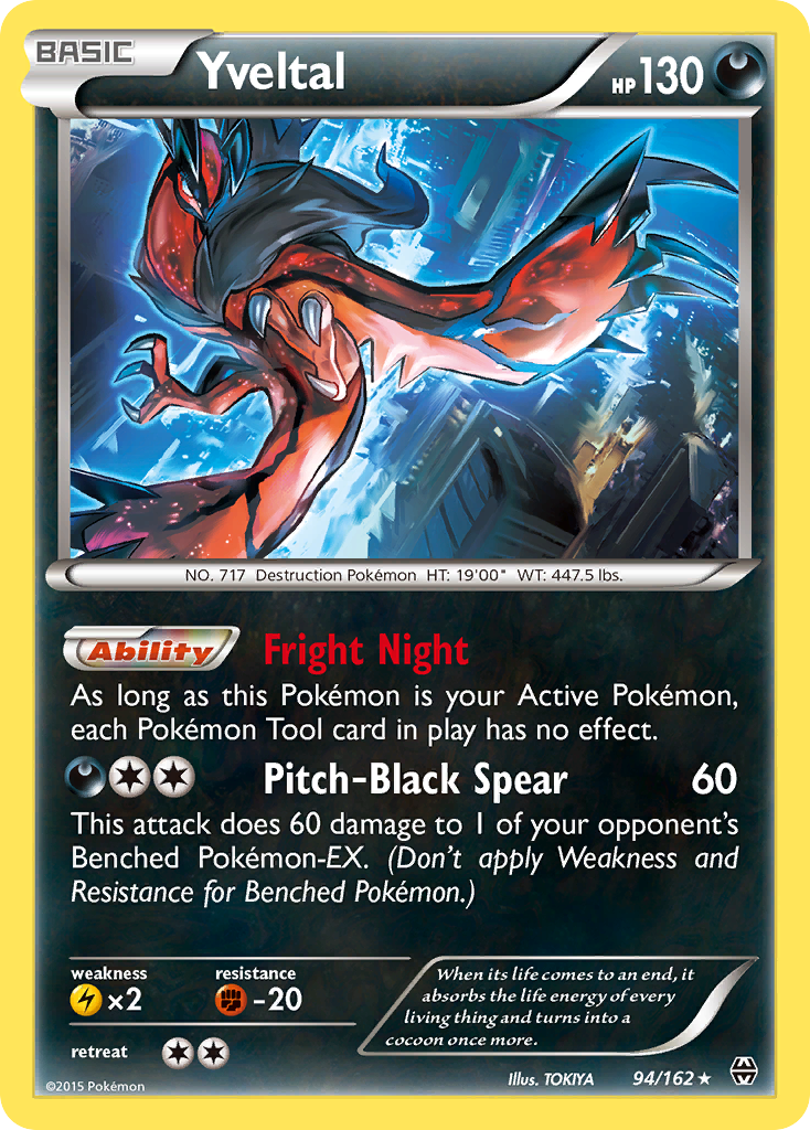 Yveltal (94/162) [XY: BREAKthrough] | Dragon's Lair Comics and Fantasy Houston TX