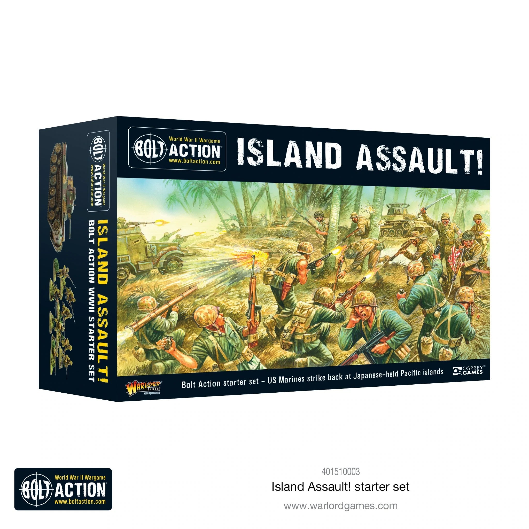 Bolt Action: Island Assault! 2-Player Starter Set | Dragon's Lair Comics and Fantasy Houston TX