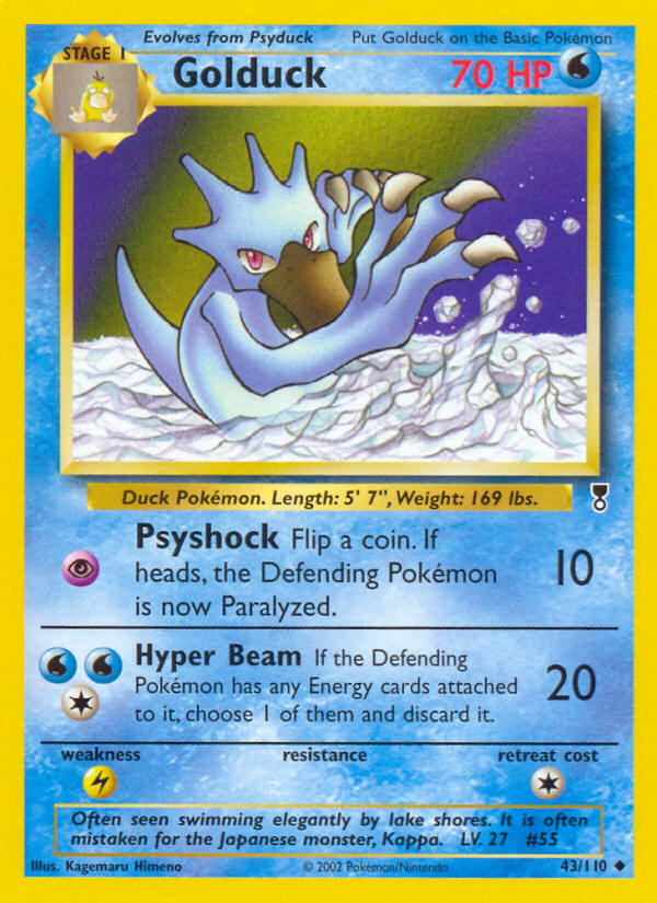 Golduck (43/110) [Legendary Collection] | Dragon's Lair Comics and Fantasy Houston TX