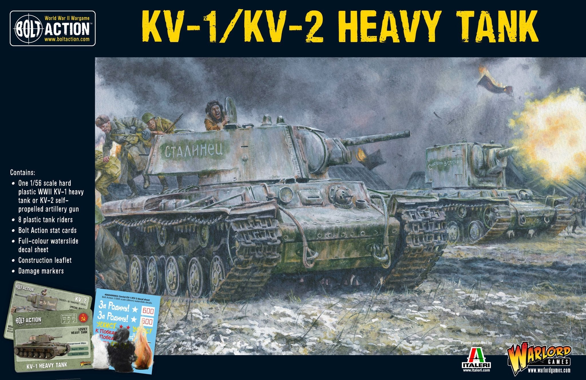 Bolt Action: KV-1/KV-2 Heavy Tank | Dragon's Lair Comics and Fantasy Houston TX