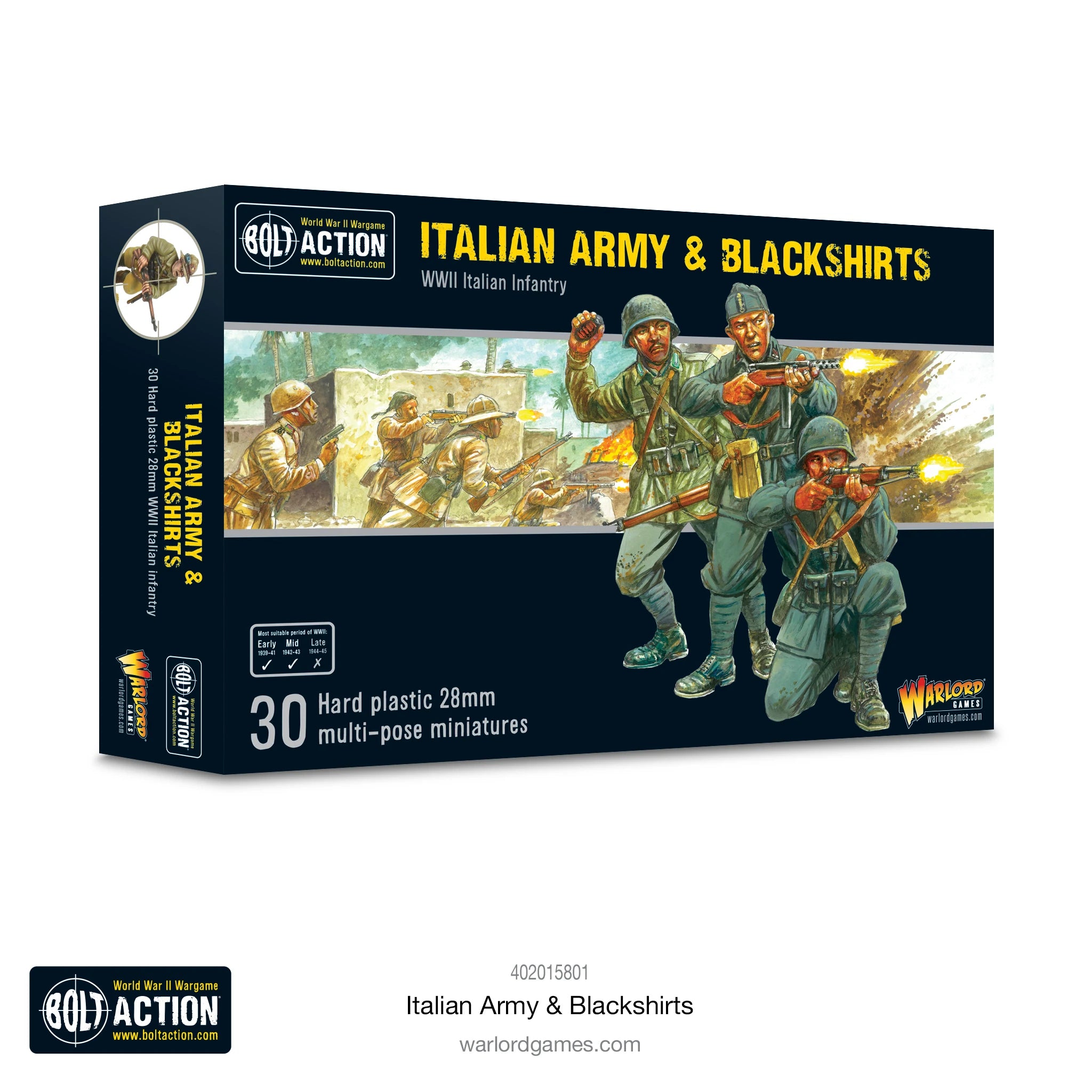 Bolt Action: italian Army and Blackshirts | Dragon's Lair Comics and Fantasy Houston TX