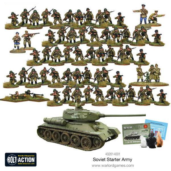 Bolt Action: Soviet Army Starter Set | Dragon's Lair Comics and Fantasy Houston TX