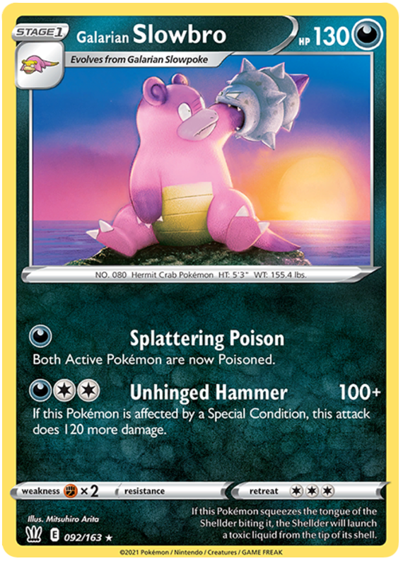 Galarian Slowbro (092/163) [Sword & Shield: Battle Styles] | Dragon's Lair Comics and Fantasy Houston TX