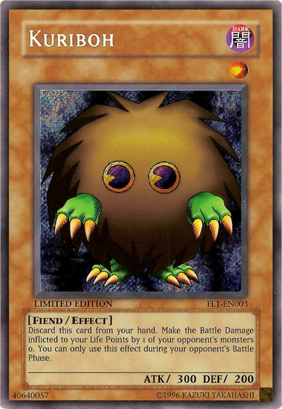 Kuriboh [FL1-EN003] Secret Rare | Dragon's Lair Comics and Fantasy Houston TX