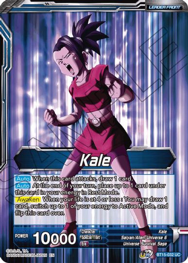 Kale // Kale, Demon of Universe 6 (BT15-032) [Saiyan Showdown Prerelease Promos] | Dragon's Lair Comics and Fantasy Houston TX