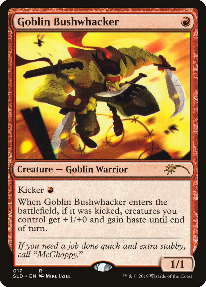 Goblin Bushwhacker [Secret Lair Drop Series] | Dragon's Lair Comics and Fantasy Houston TX