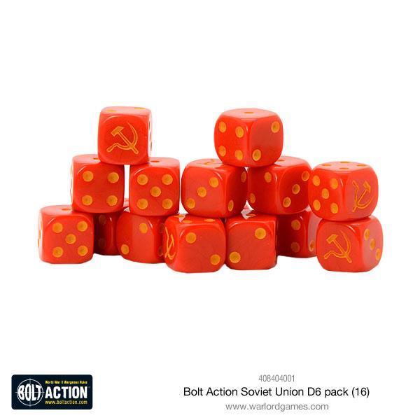 Bolt Action: Soviet Union Dice Set | Dragon's Lair Comics and Fantasy Houston TX