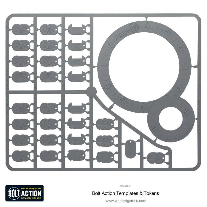 Bolt Action: Templates | Dragon's Lair Comics and Fantasy Houston TX