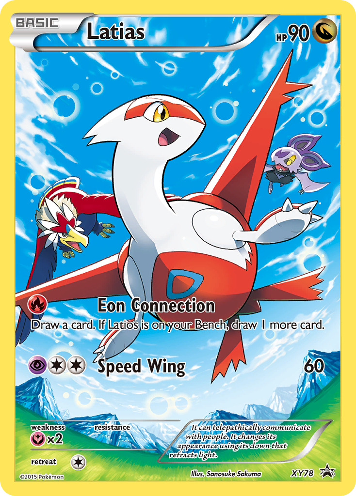 Latias (XY78) [XY: Black Star Promos] | Dragon's Lair Comics and Fantasy Houston TX