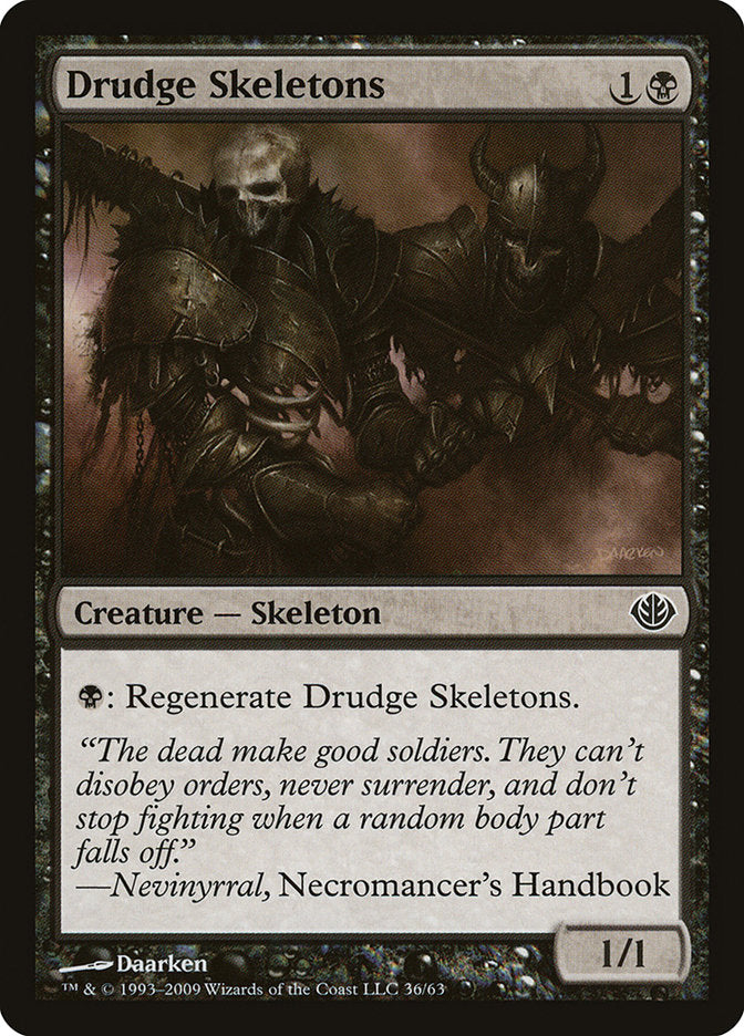 Drudge Skeletons [Duel Decks: Garruk vs. Liliana] | Dragon's Lair Comics and Fantasy Houston TX