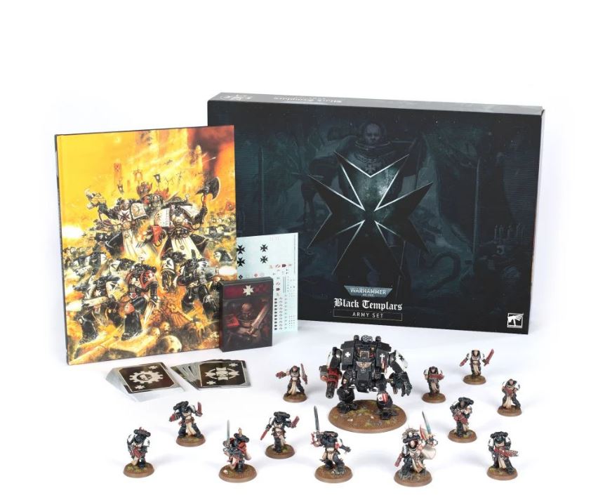 Warhammer 40k: Black Templar Army Boxset | Dragon's Lair Comics and Fantasy Houston TX