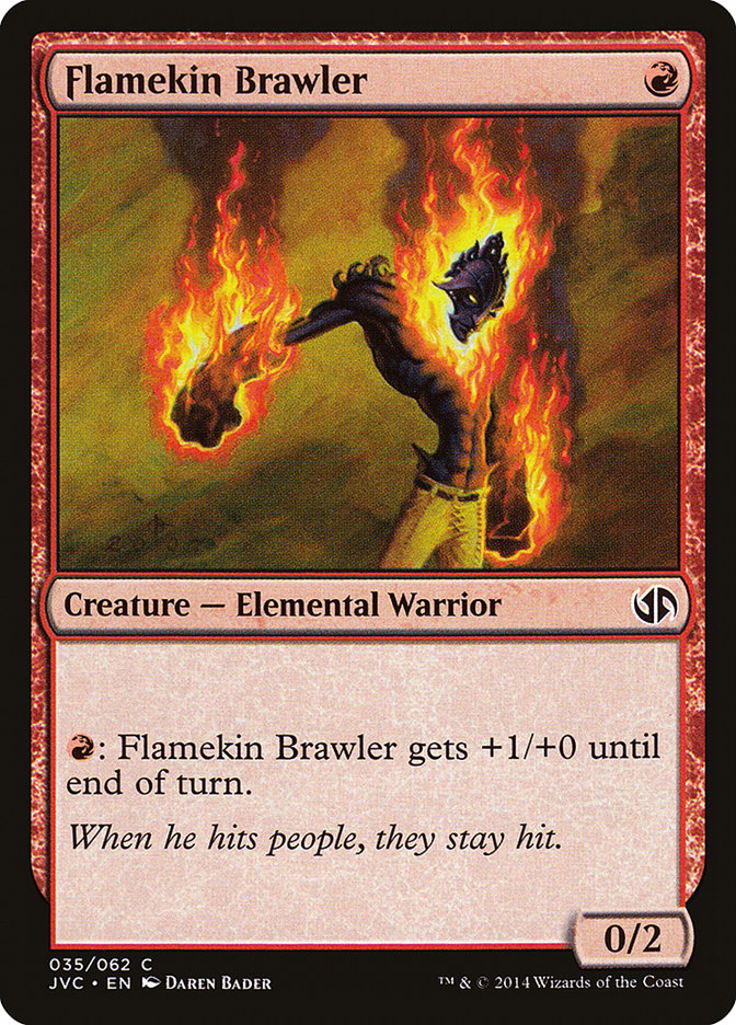 Flamekin Brawler [Duel Decks Anthology] | Dragon's Lair Comics and Fantasy Houston TX