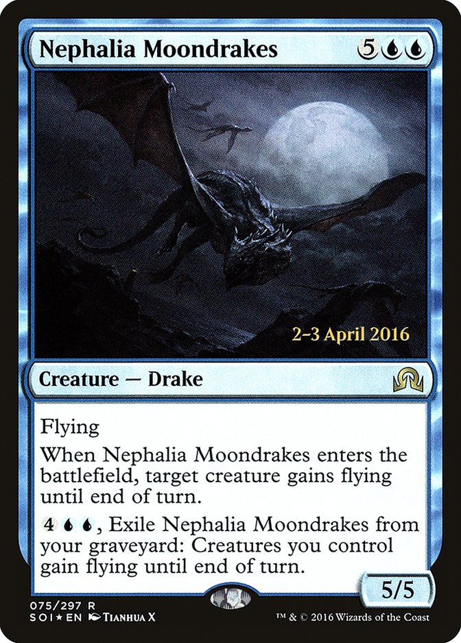 Nephalia Moondrakes [Shadows over Innistrad Prerelease Promos] | Dragon's Lair Comics and Fantasy Houston TX