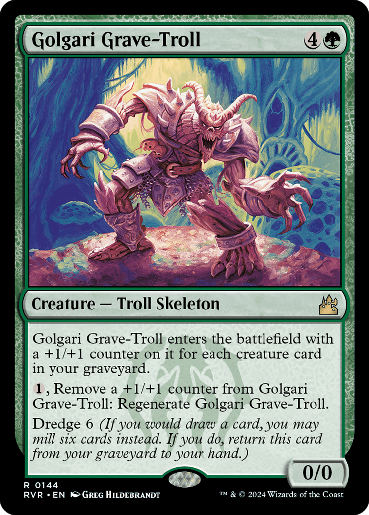 Golgari Grave-Troll [Ravnica Remastered] | Dragon's Lair Comics and Fantasy Houston TX