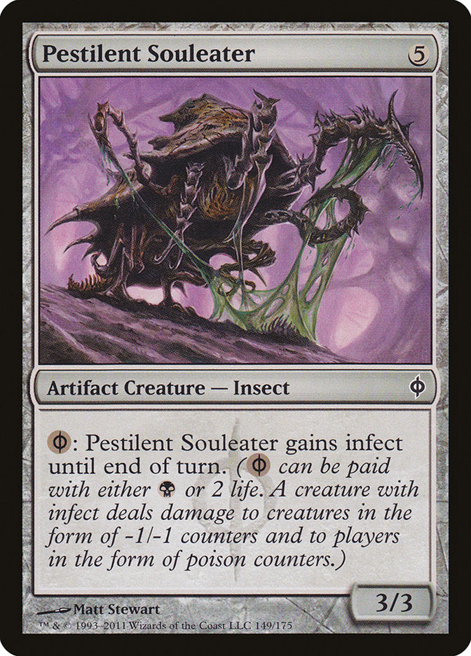 Pestilent Souleater [New Phyrexia] | Dragon's Lair Comics and Fantasy Houston TX