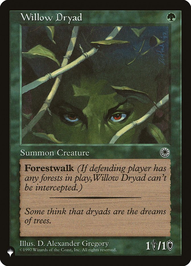 Willow Dryad [The List] | Dragon's Lair Comics and Fantasy Houston TX