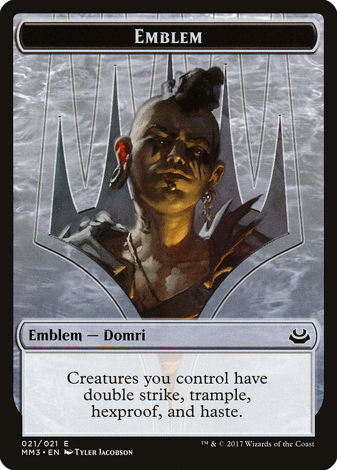 Domri Rade Emblem [Modern Masters 2017 Tokens] | Dragon's Lair Comics and Fantasy Houston TX