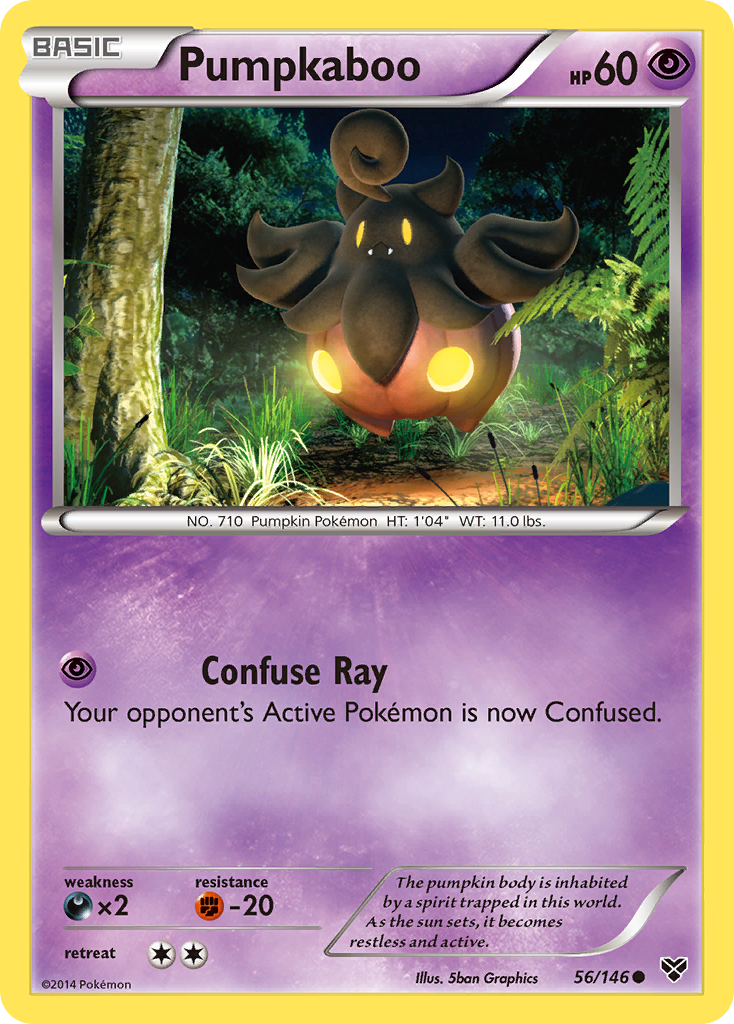 Pumpkaboo (56/146) [XY: Base Set] | Dragon's Lair Comics and Fantasy Houston TX