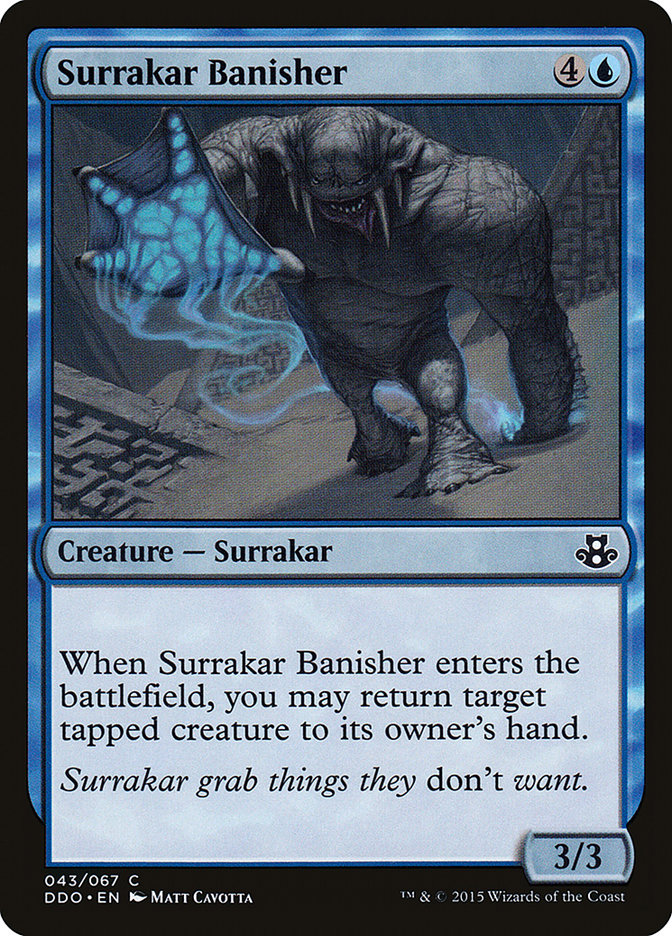 Surrakar Banisher [Duel Decks: Elspeth vs. Kiora] | Dragon's Lair Comics and Fantasy Houston TX