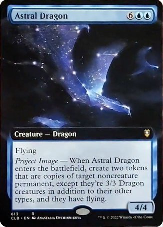 Astral Dragon (Extended Art) [Commander Legends: Battle for Baldur's Gate] | Dragon's Lair Comics and Fantasy Houston TX