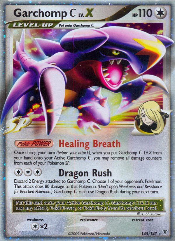 Garchomp C LV.X (145/147) [Platinum: Supreme Victors] | Dragon's Lair Comics and Fantasy Houston TX