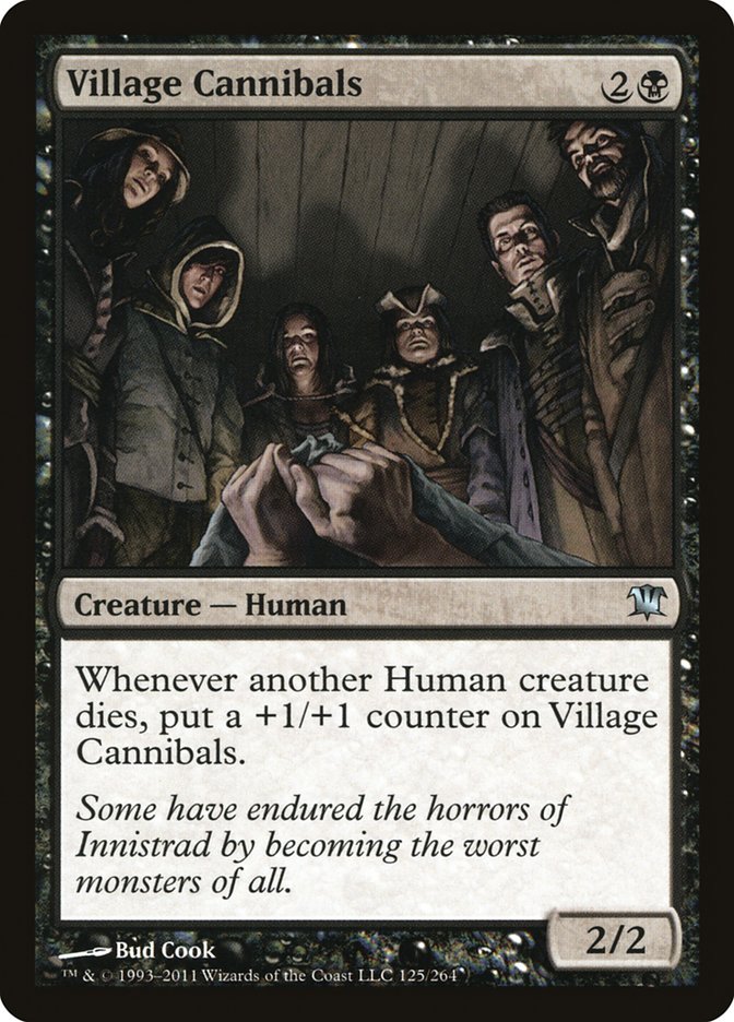 Village Cannibals [Innistrad] | Dragon's Lair Comics and Fantasy Houston TX