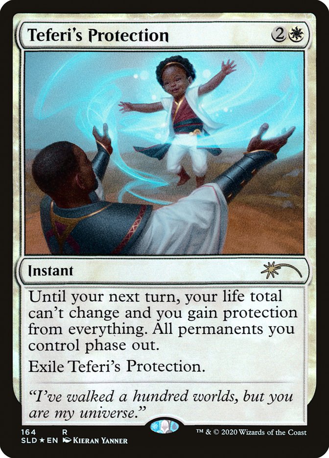 Teferi's Protection [Secret Lair Drop Series] | Dragon's Lair Comics and Fantasy Houston TX