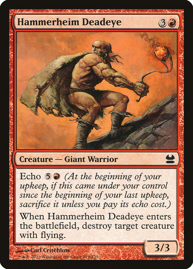 Hammerheim Deadeye [Modern Masters] | Dragon's Lair Comics and Fantasy Houston TX