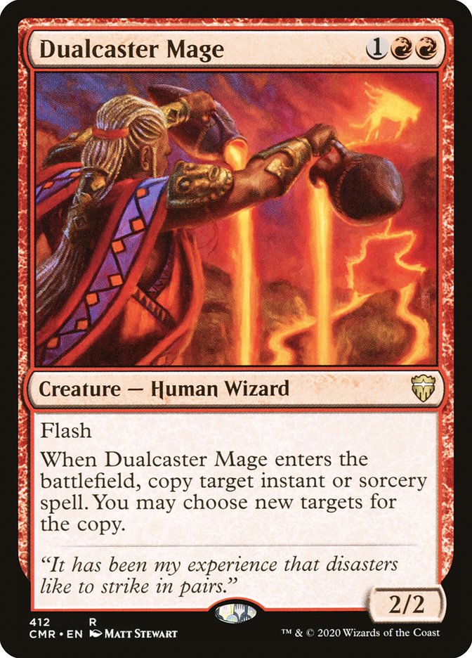 Dualcaster Mage [Commander Legends] | Dragon's Lair Comics and Fantasy Houston TX