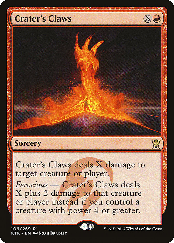 Crater's Claws [Khans of Tarkir] | Dragon's Lair Comics and Fantasy Houston TX