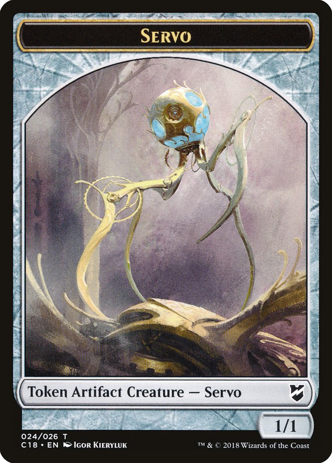 Servo Token [Commander 2018 Tokens] | Dragon's Lair Comics and Fantasy Houston TX