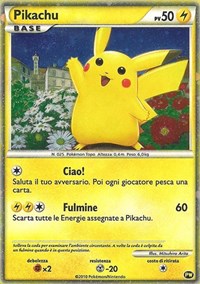 Pikachu (PW2) (Italian) [Pikachu World Collection Promos] | Dragon's Lair Comics and Fantasy Houston TX