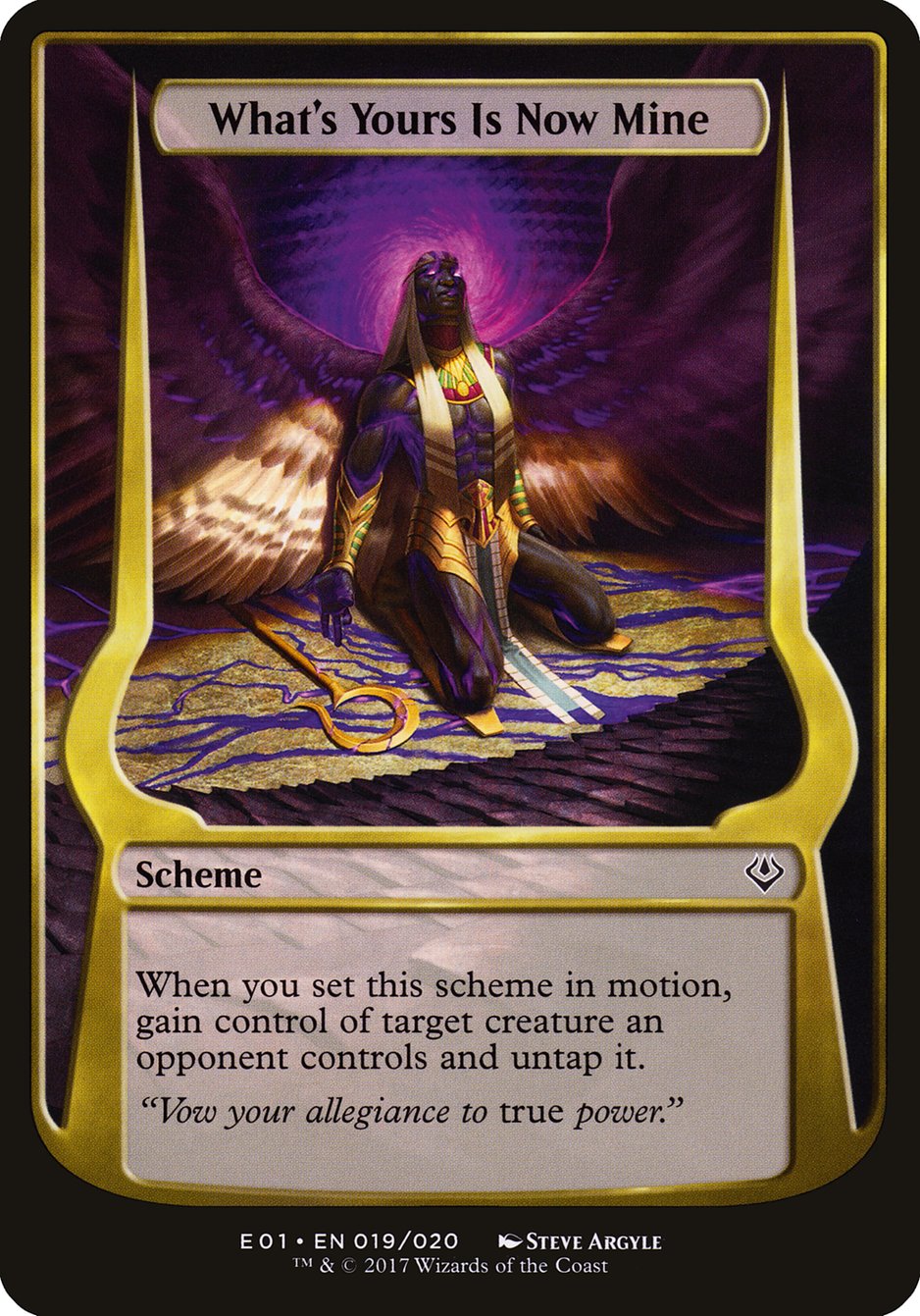 What's Yours Is Now Mine (Schemes) [Archenemy: Nicol Bolas Schemes] | Dragon's Lair Comics and Fantasy Houston TX
