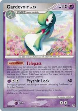 Gardevoir LV.55 (7/132) (Psychic Lock - Jason Klaczynski) [World Championships 2008] | Dragon's Lair Comics and Fantasy Houston TX