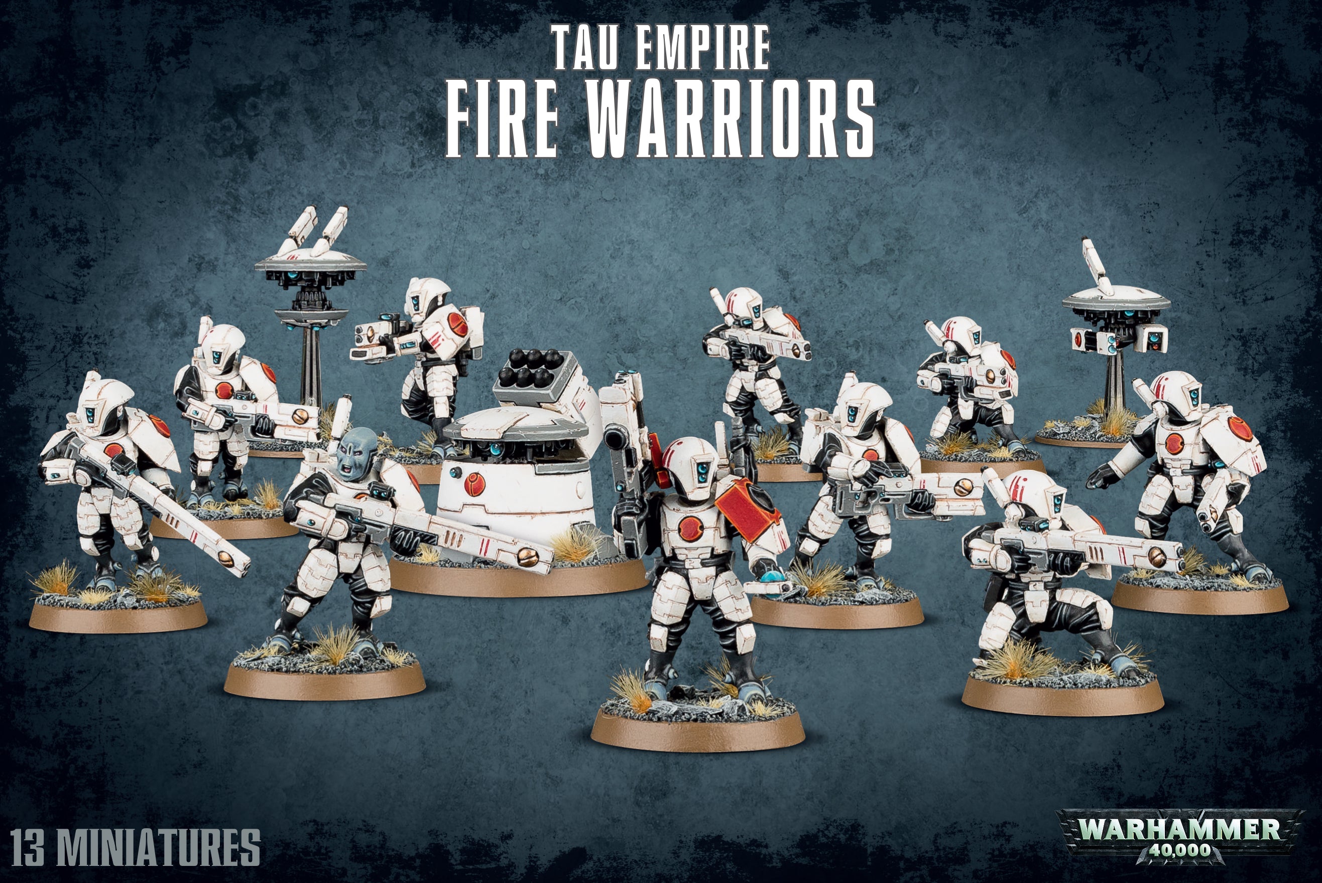 Warhammer 40K: Tau Empire Fire Warriors Strike Team | Dragon's Lair Comics and Fantasy Houston TX