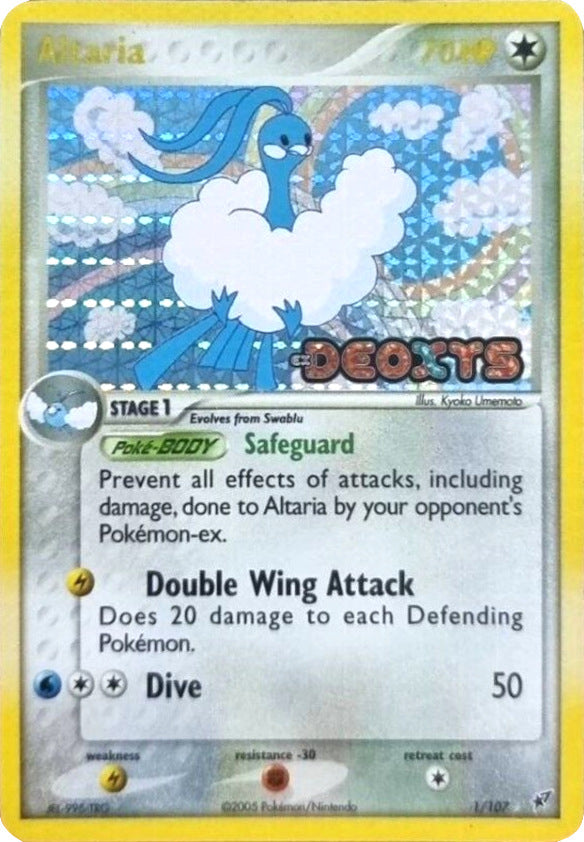 Altaria (1/107) (Stamped) [EX: Deoxys] | Dragon's Lair Comics and Fantasy Houston TX