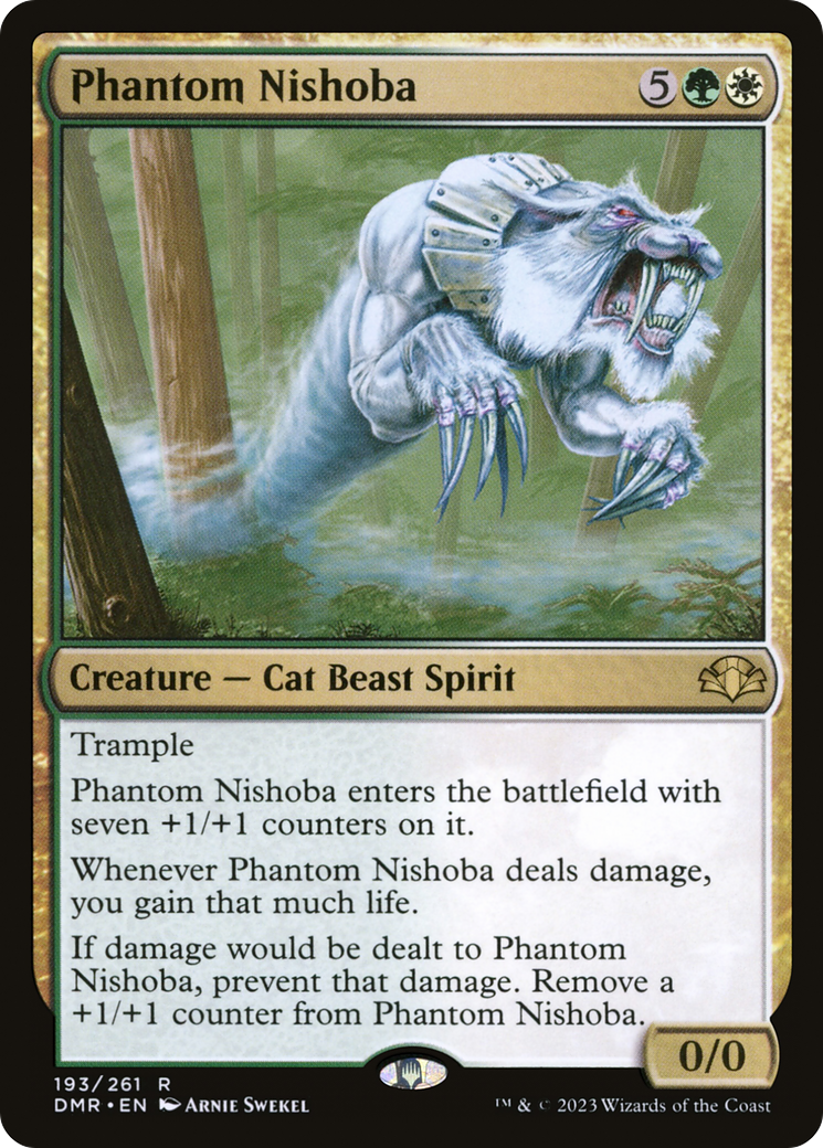 Phantom Nishoba [Dominaria Remastered] | Dragon's Lair Comics and Fantasy Houston TX