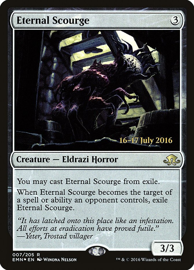 Eternal Scourge [Eldritch Moon Prerelease Promos] | Dragon's Lair Comics and Fantasy Houston TX