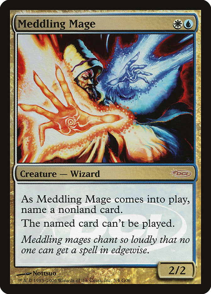 Meddling Mage [Judge Gift Cards 2006] | Dragon's Lair Comics and Fantasy Houston TX