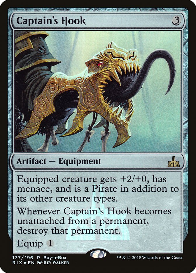 Captain's Hook (Buy-A-Box) [Rivals of Ixalan Promos] | Dragon's Lair Comics and Fantasy Houston TX