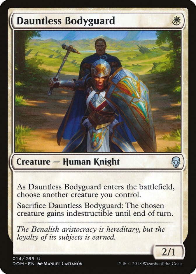 Dauntless Bodyguard [Dominaria] | Dragon's Lair Comics and Fantasy Houston TX