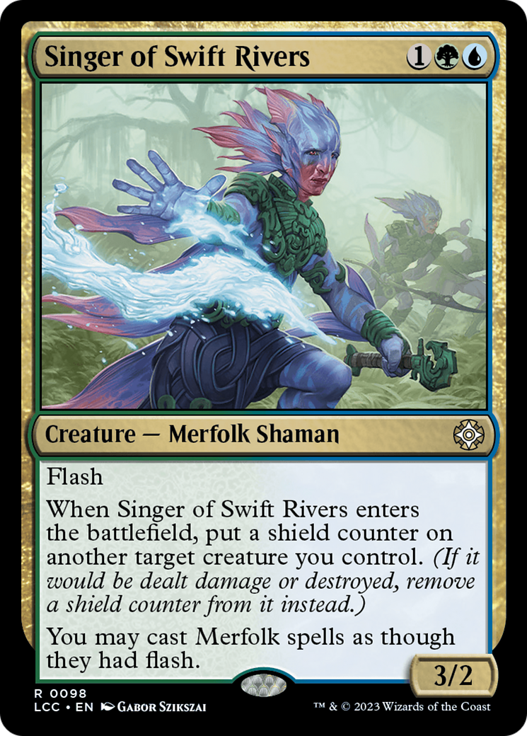 Singer of Swift Rivers [The Lost Caverns of Ixalan Commander] | Dragon's Lair Comics and Fantasy Houston TX