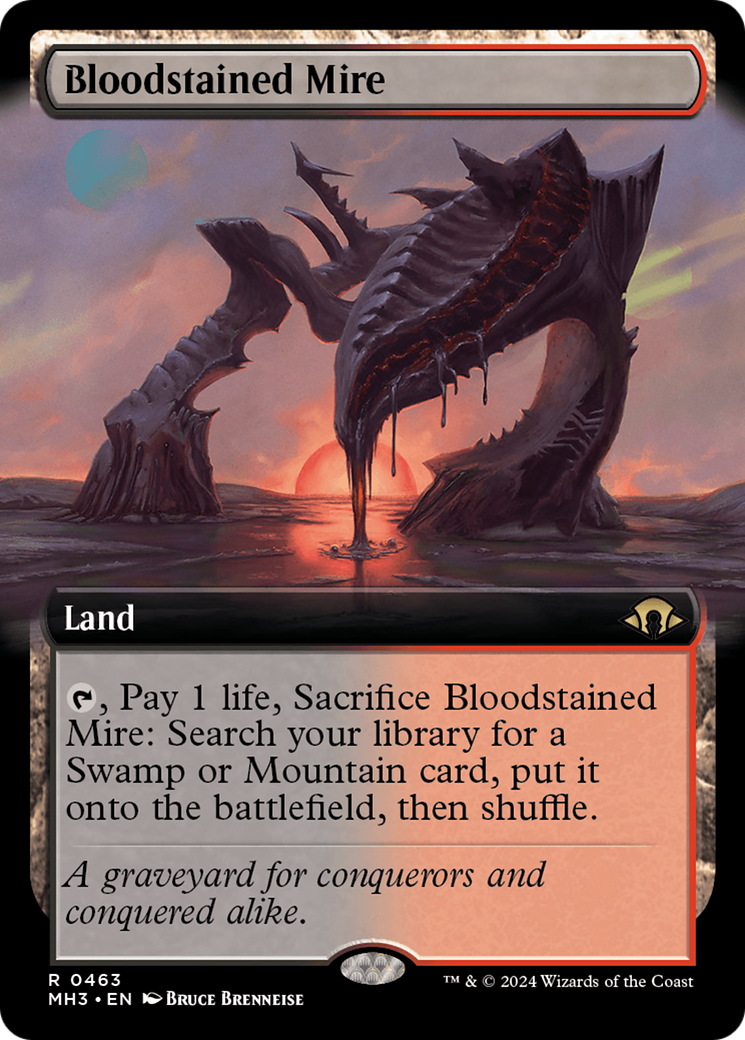 Bloodstained Mire (Extended Art) [Modern Horizons 3] | Dragon's Lair Comics and Fantasy Houston TX