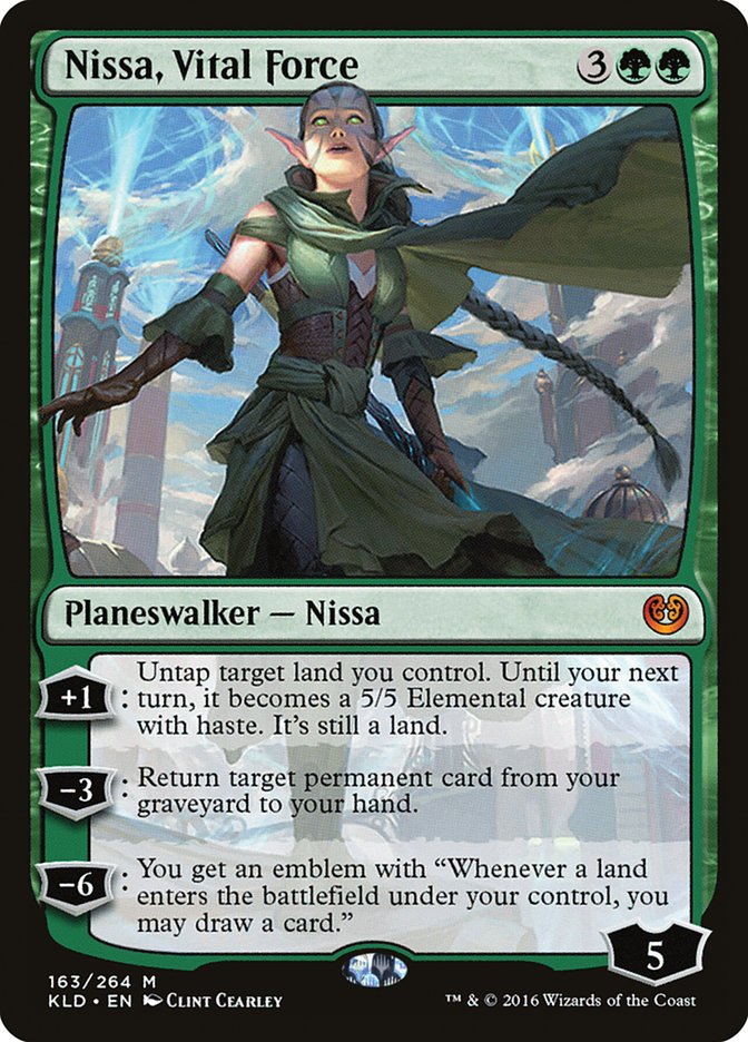 Nissa, Vital Force [Kaladesh] | Dragon's Lair Comics and Fantasy Houston TX