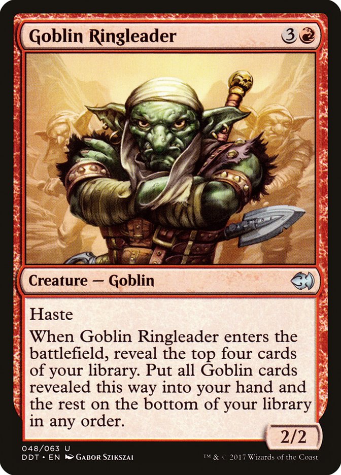 Goblin Ringleader [Duel Decks: Merfolk vs. Goblins] | Dragon's Lair Comics and Fantasy Houston TX