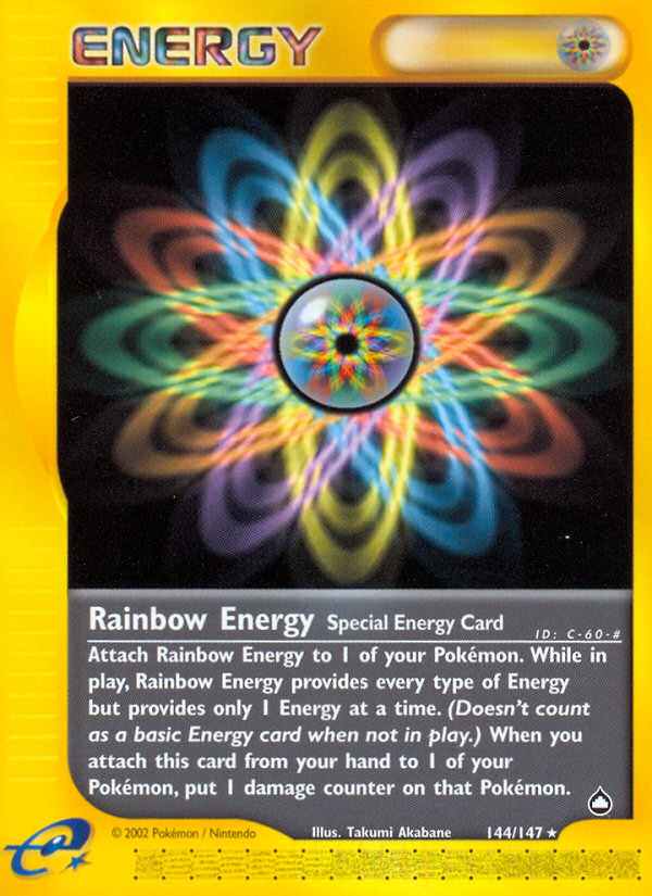 Rainbow Energy (144/147) [Aquapolis] | Dragon's Lair Comics and Fantasy Houston TX